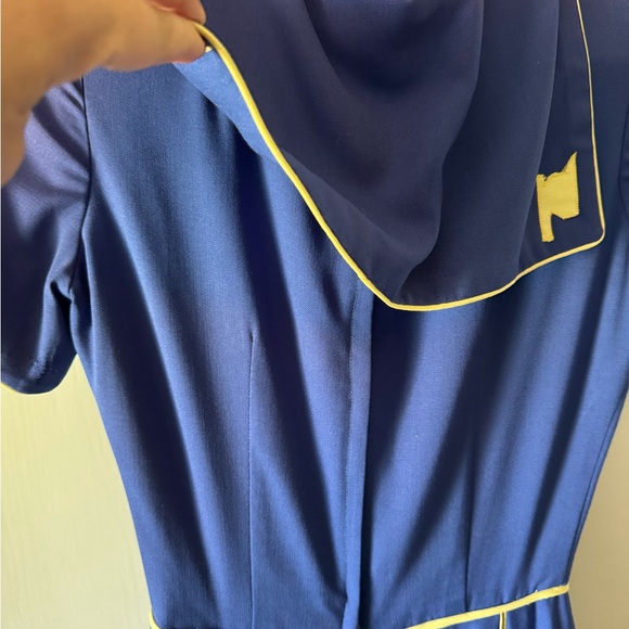 Vintage handmade Cheerleading dress 60,s kitsch Americana, sports, Sue - Picture 10 of 16